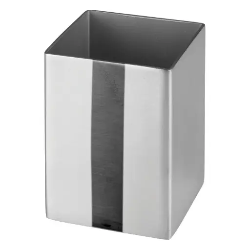 [DDSG-102S] Square Sugar Packet Holder, Stainless Steel