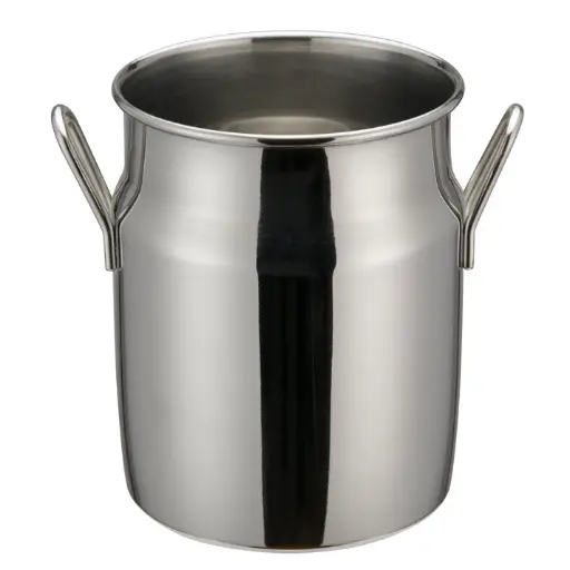 [DDSD-103S]  Mini Milk Can, Stainless Steel - 3-1/8" x 4"