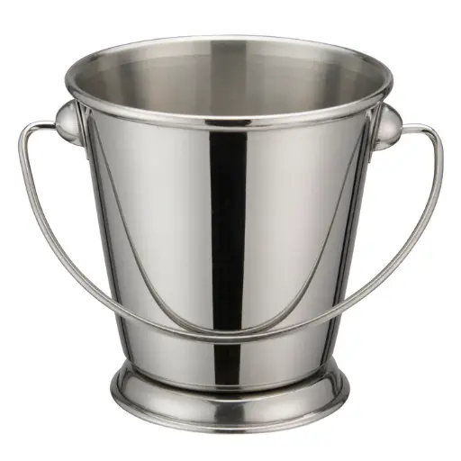 [DDSA-105S] Stainless Steel Mini Pail - Smooth, 3-1/2"