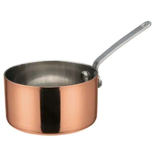 [DCWA-203C] Mini Sauce Pan, Copper-Plated - 3-1-8-dia