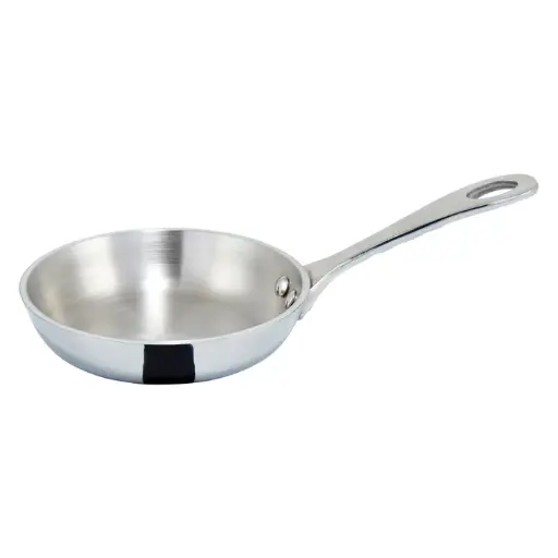 [DCFP-4S] Mini 4" Fry Pan, Stainless Steel, 5 oz