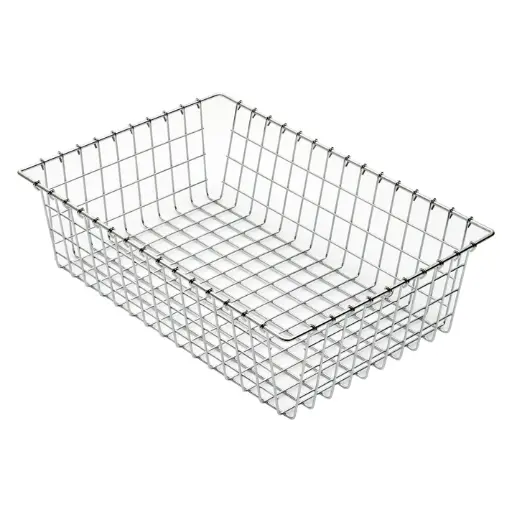 [DB-2014] Bagel / Pastry Basket, 20" x 14" x 5-3/4", Wire