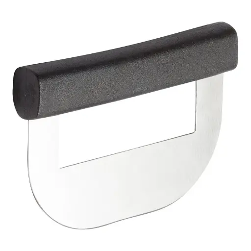 [KCC-1] Single Blade Chopping Knife, Black Polypropylene Handle