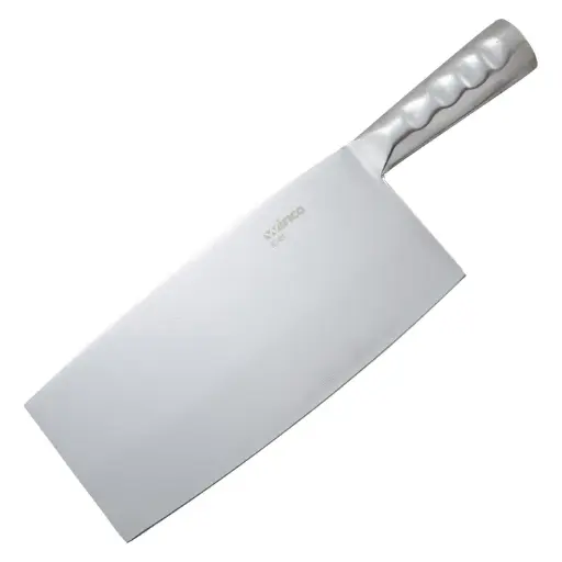 [KC-401] Chinese Cleaver with Stainless Steel Handle, 8-1/4" x 4" Blade