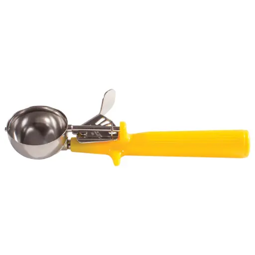 [ICOP-20] Winco Prime 18/8 Stainless Steel One-Piece Thumb Press Disher - 20