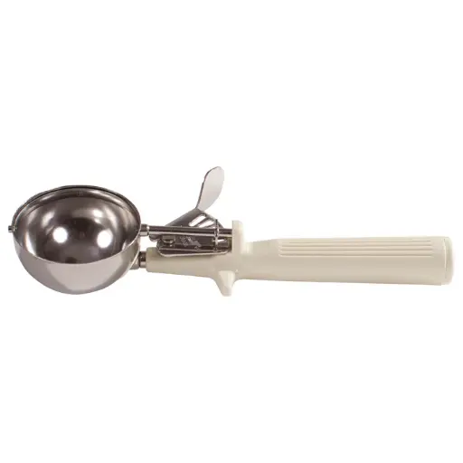 [ICOP-10] Winco Prime 18/8 Stainless Steel One-Piece Thumb Press Disher - 10