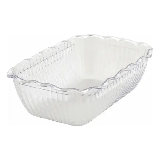 [CRK-10C] Deli Crock - 10 x 7 x 3, Clear