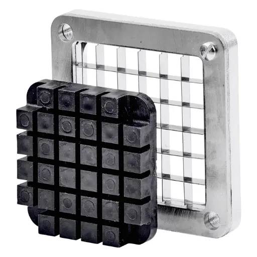 [HCD-500BK] Replacement Blade &amp; Block for HCD-Series Quick Slice Chopper/Dicer - 1/2" Cut