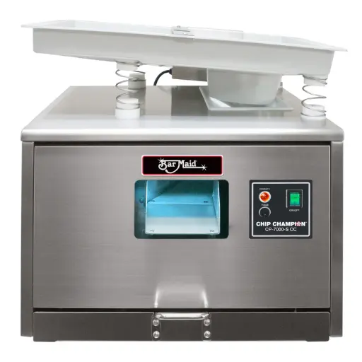[CP-REFILL]  Bar Maid Chip Champion with Feeder Tray - 10,000 Pieces/Hour