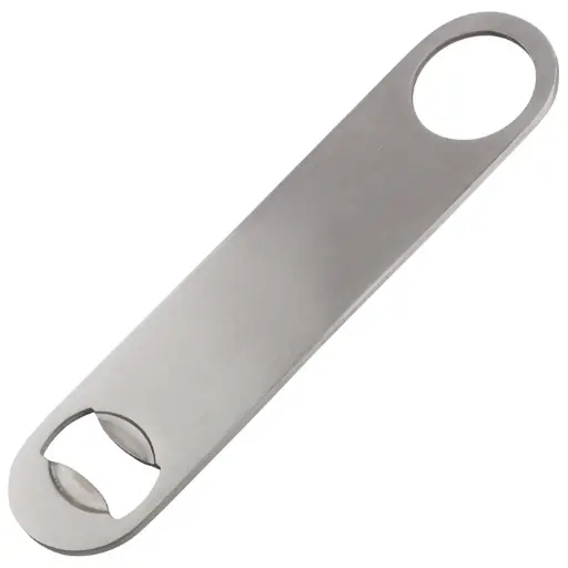 [CO-301] Stainless Steel Flat Bottle Opener - None