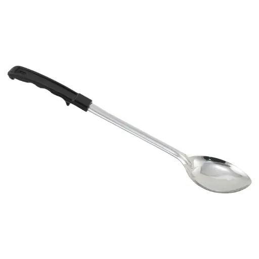 [BHON-15] Winco Prime Basting Spoon with Stop-Hook ABS Handle - Solid, 15"