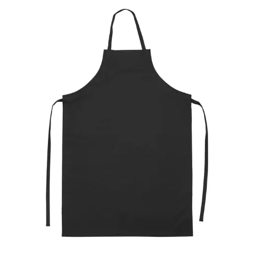 [BAW-2540BK] Dishwashing Apron, 27-1/2W x 40L, Lightweight, Black