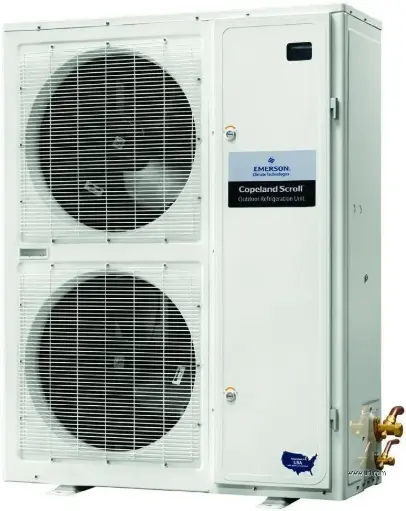 XFAL-060Z-TFC-081 Outdoor Low Temperature Condensing Unit, 6HP, 230/3 Scroll, R404A