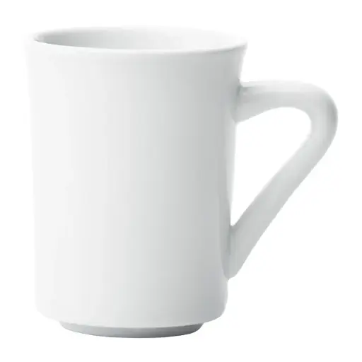 [BSM-8] Birkhall Tall Mug, 8 oz, White Porcelain, 36 Pieces/Case