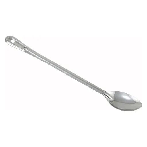 [BSOT-21] Heavy-Duty Basting Spoon, Stainless Steel, 1.5mm - Solid, 21"