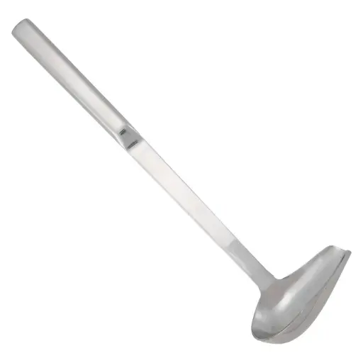 [BW-SP1]  1 oz Spout Ladle, Hollow Handle, Stainless Steel