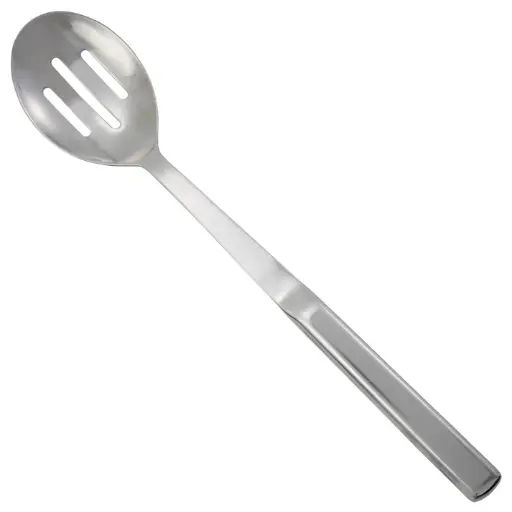 [BW-SL2] 11-3/4" Slotted Spoon, Hollow Handle, Stainless Steel