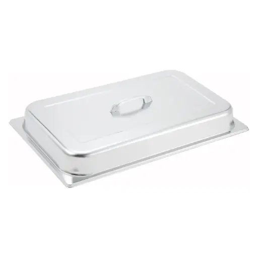 [C-DCF] Stainless Steel Dome Cover with Center Handle - Full