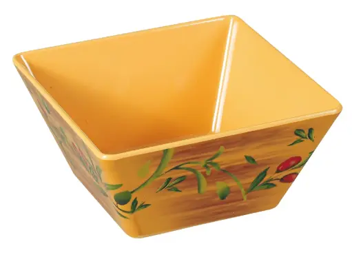 [OL-405] Yanco Olive Square Bowl 