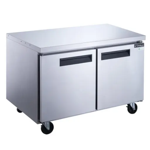 [DUC60F] 2-Door Undercounter Commercial Freezer in Stainless Steel