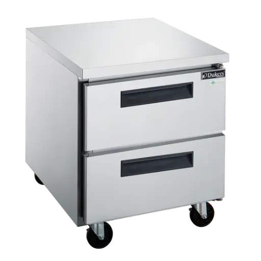 [DUC29R-D2] 2-Drawer Undercounter Commercial Refrigerator in Stainless Steel