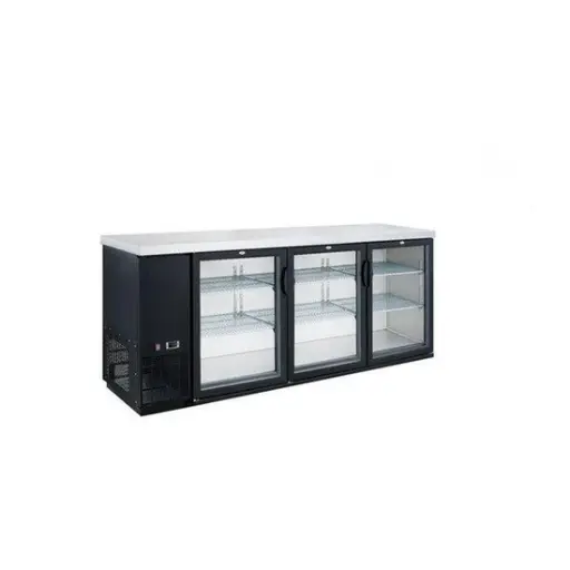 [DBB72-H3] 3 Door Bar and Beverage Cooler (Hinge Doors)