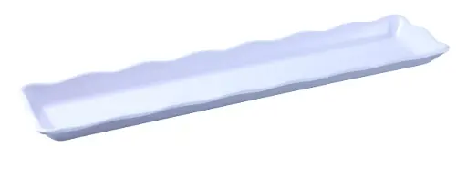 [DC-6021W]  Deli Scallop Edged Display Tray White