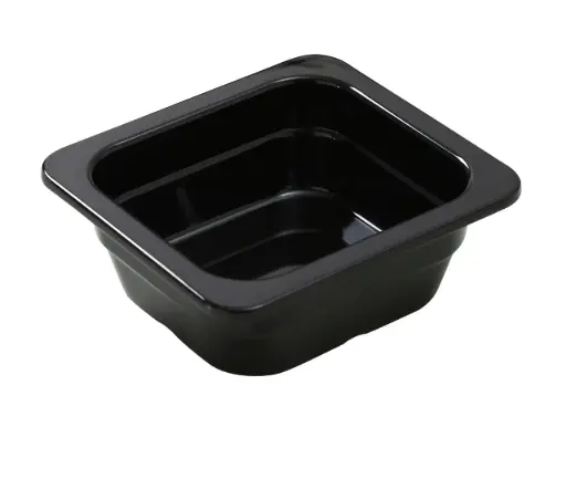 [GN-706BK]  Pan 6.93″ X 6.38″ 2.56″ / 176 X 162 X 65Mm Pan,  1/6 Black