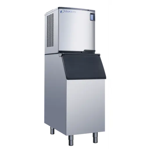   Commercial Ice Machine with 352 lb Storage Bin – 496 lb Daily Production