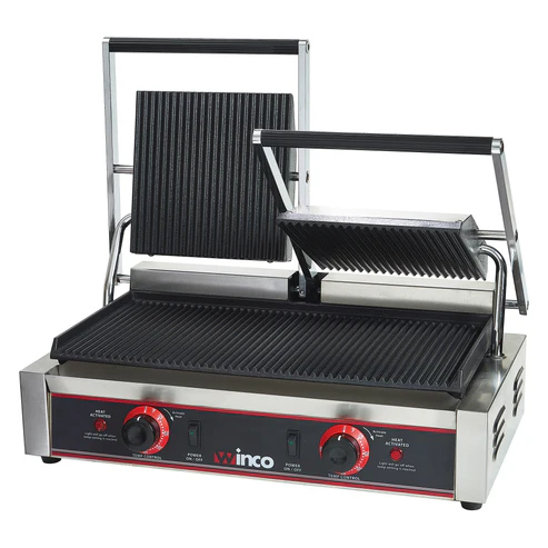[EPG-2] Double Panini Grill, 19" x 9" Surface