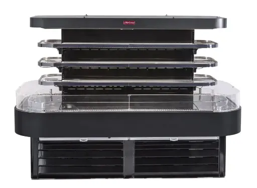 [R-OD421-5-B-LED-SV1] Island Merchandiser - Remote  / 4FT / 42 / 60