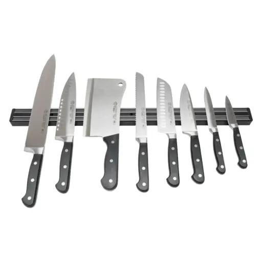 [PMB-24] Magnetic Knife Bar, Plastic Base - 24"