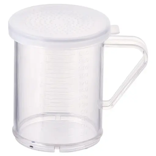 [PDG-10-SV1] Dredge with 3 Clear Snap-on Lids / 3 Clear Lids (S,M,L)