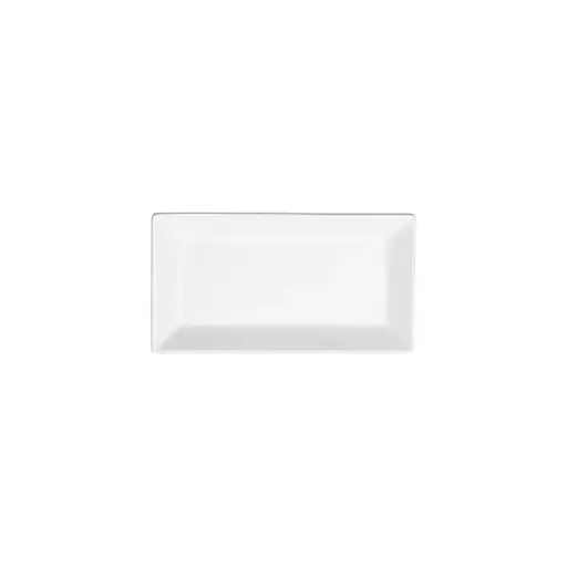 [RPR-10-SV1] Royalsquare Rectangular Platter,  White Porcelain, 24 Pieces/Case / 10"