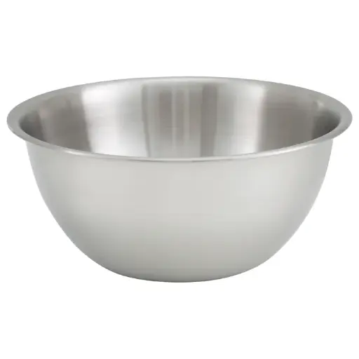 [MXBH-500-SV1] Mixing Bowl, Deep, Heavy-Duty Stainless Steel / 5 Qt