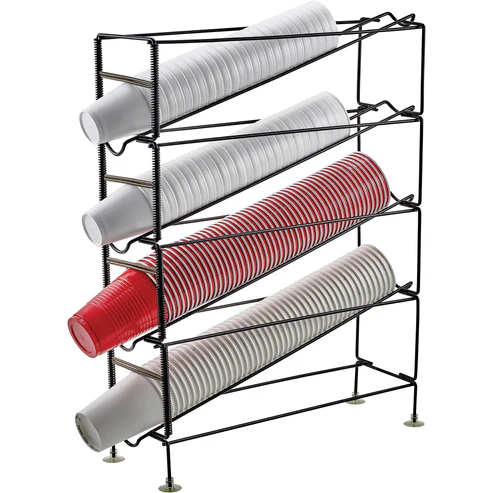 [CDR-4] 4-Tier Cup Dispensing Rack