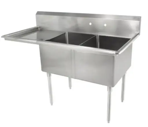 [LJ1416-2L-SV1] Two-Compartment Sink L&J / LJ1416-2 / 1L