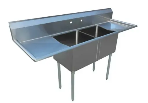 [LJ2020-2RL-SV1] Two-Compartment Sink L&J / LJ2020-2 / 1RL