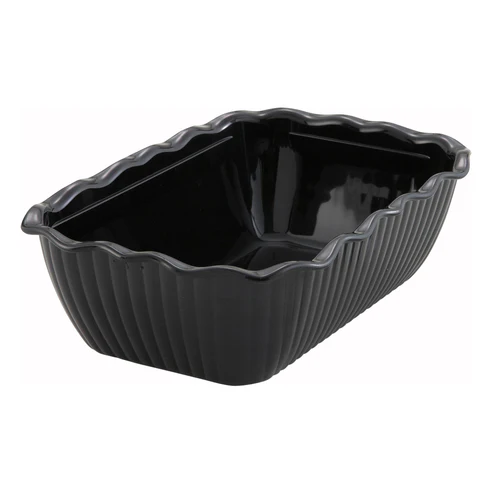 [CRK-10K] Deli Crock - 10 x 7 x 3, Black