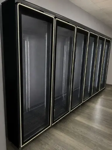 [RB-1380A-SV1] Frameless Glass Door Merchandiser Remote  / 2