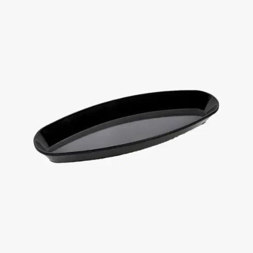 [542-B-SV1] TERMOSTAR BUFFET OVAL 19X50 / black