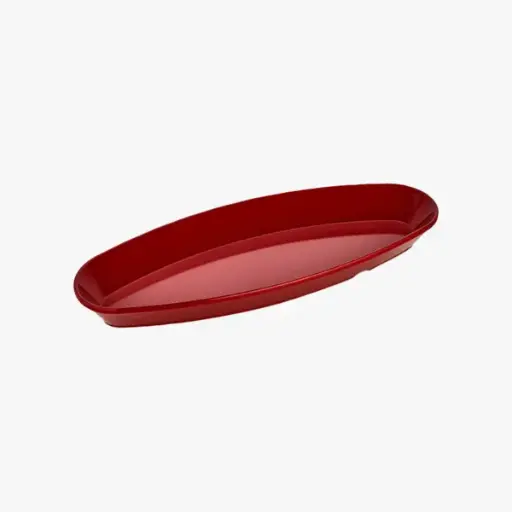 [542-R-SV1] TERMOSTAR BUFFET OVAL 19X50 / red