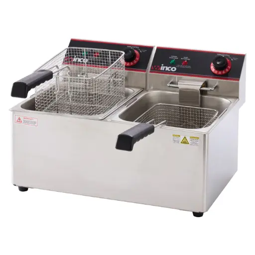 [EFT-32] Electric Twin Well Deep Fryer