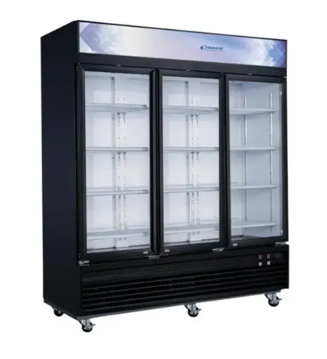 [DSM-69F] Commercial Glass Swing 3-Door Merchandiser Freezer