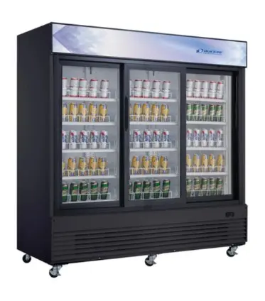 [DSM-68SR] Commercial Glass Sliding 3-Door Merchandiser Refrigerator
