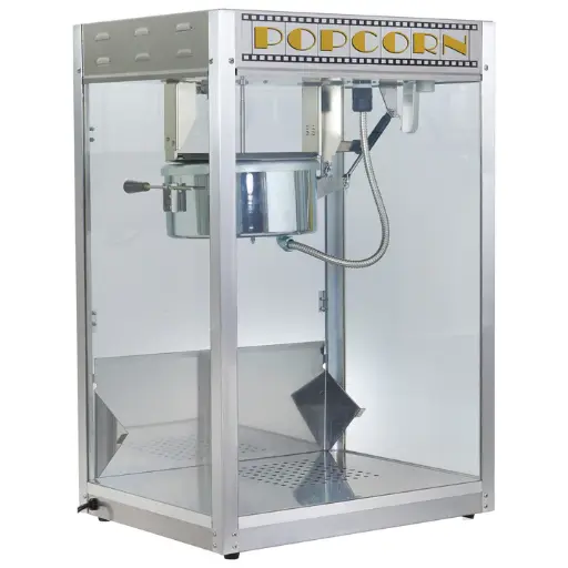 [11147] BenchmarkSilver Screen PopcornMachine- 14 ozKettle,120v