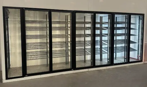 [FD-01-SV2] Walk-in Freezer Glass Door and Frame Work 30" x 79" / 1 Door