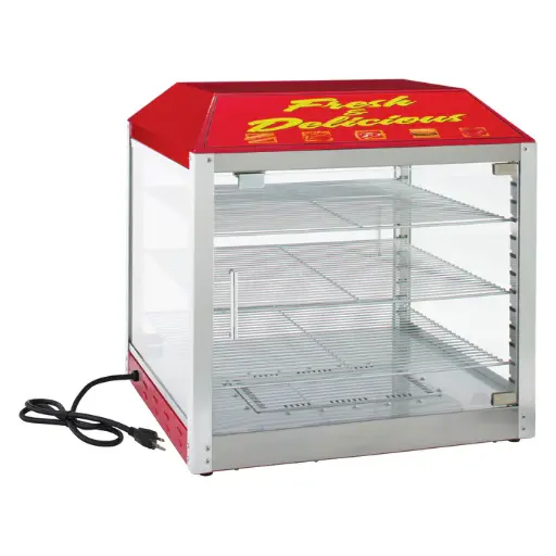 [51048] BenchmarkUSA 2 Door Pizza Warmer / Merchandiser - 18