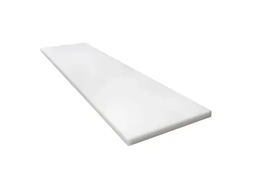 [POLY-48-8-1/2] Polyproylene Cutting Board 48"x8"x1/2"