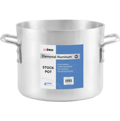 [ALST-20] ALST-20 - Elemental Aluminum Stock Pot, 4mm - 20 Quart 